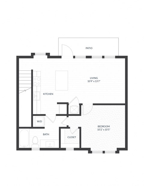 bedroom floor plan an in 2d